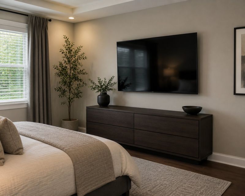 Bedroom TV Mounting in Conroe, TX