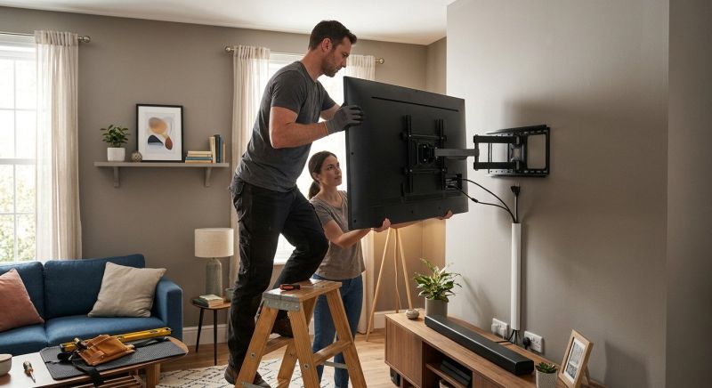 Flatscreen TV Mounting in Longmont, CO