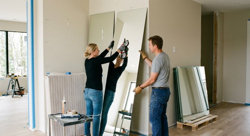 Studio Mirrors Installation in Longmont, CO