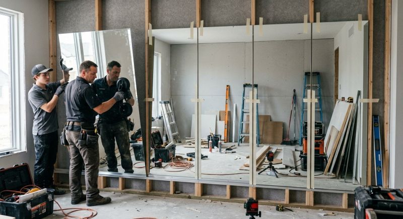 Studio Mirrors Installation in Boulder, CO