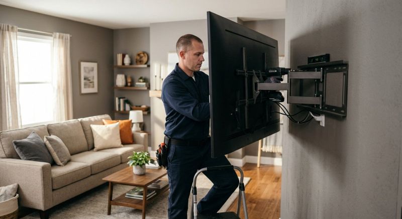 Television Hanging Service in Kansas City, KS