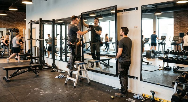 Workout Mirrors Installation in Longmont, CO